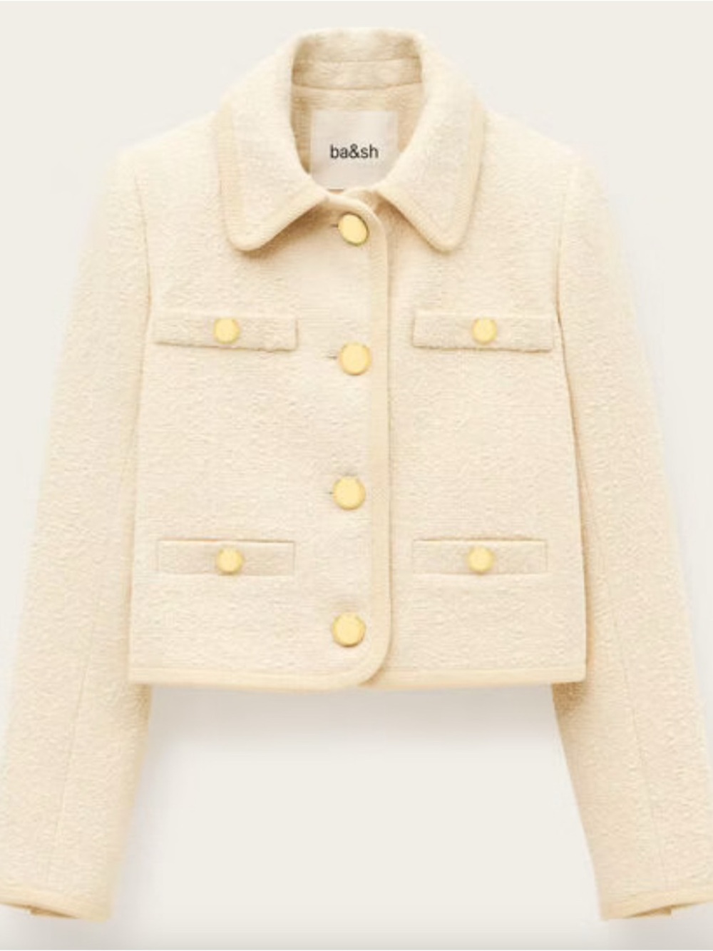 ba&sh ba&sh
Meiradith Jacket
Color: Off White
SIZE: 2/M - Picture 4 of 16